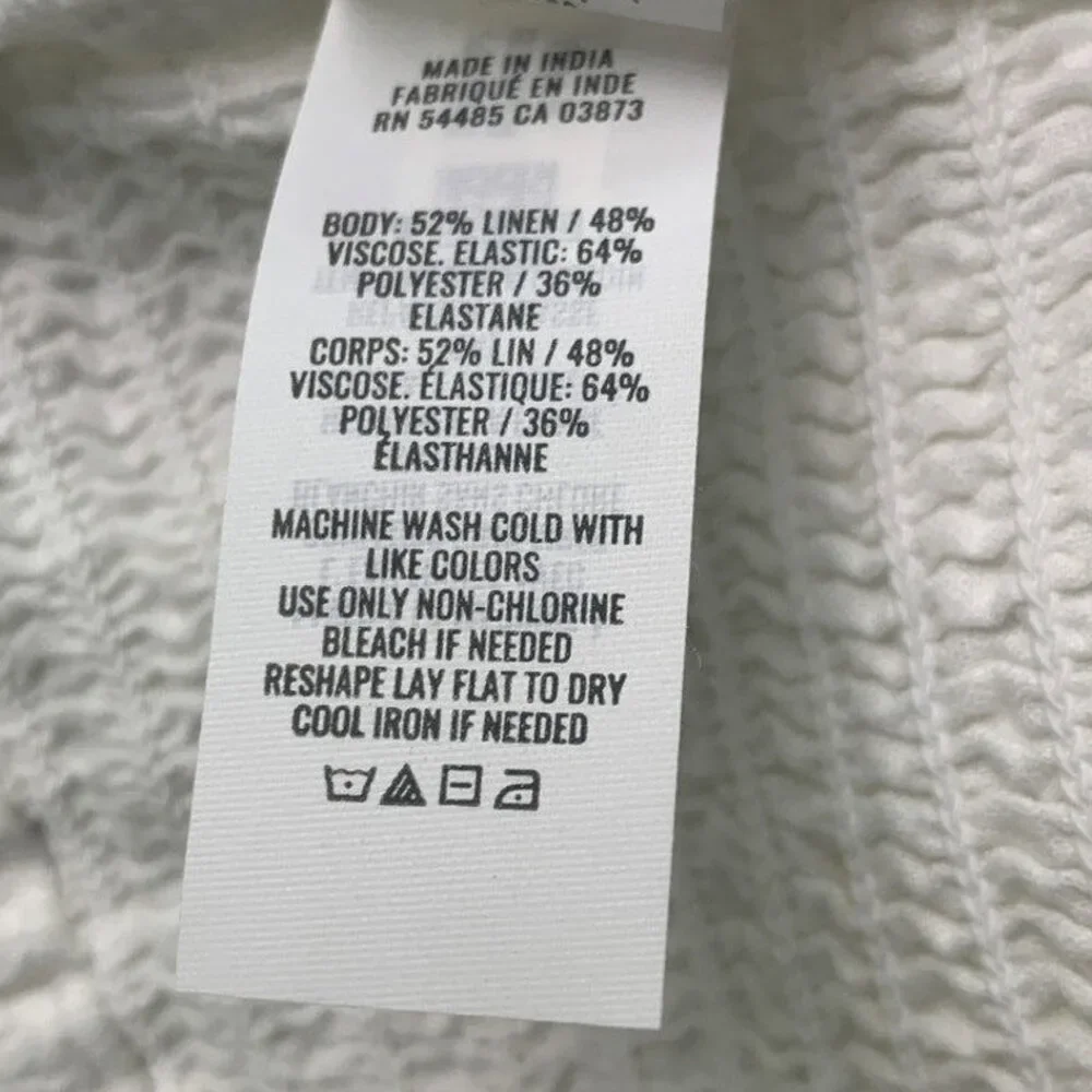 Lot of 2 New Aerie Womens Small Gray Heathered Tube White Bandeau Tops - Picture 5 of 5